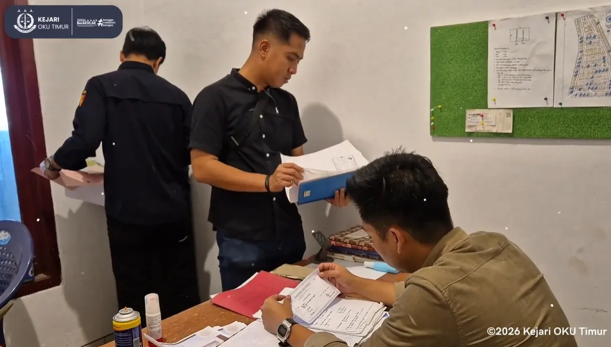 Kejari OKU Timur Geledah Dua Kantor Developer Terkait Perkara Kredit Rumah Subsidi FLPP 2024&ndash;2025