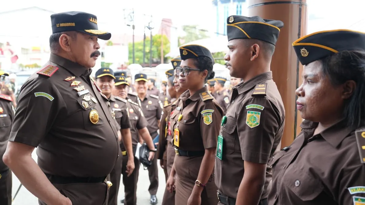Kunker ke Kejati Papua, Jaksa Agung Tegaskan Penegakan Hukum Berkeadilan Menjadi Kunci Kesejahteraan Masyarakat