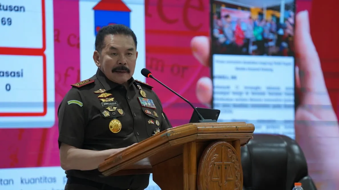 Jaksa Agung ST Burhanuddin melakukan kunjungan kerja di Kejati Papua