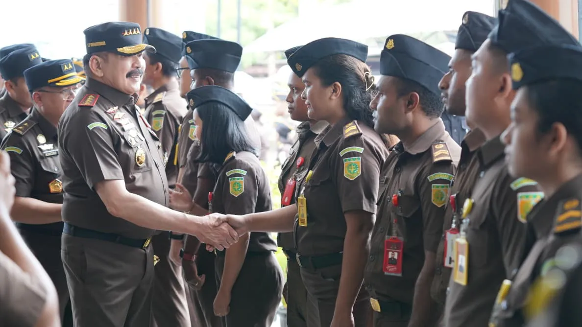 Kunker ke Kejati Papua, Jaksa Agung Tegaskan Penegakan Hukum Berkeadilan Menjadi Kunci Kesejahteraan Masyarakat