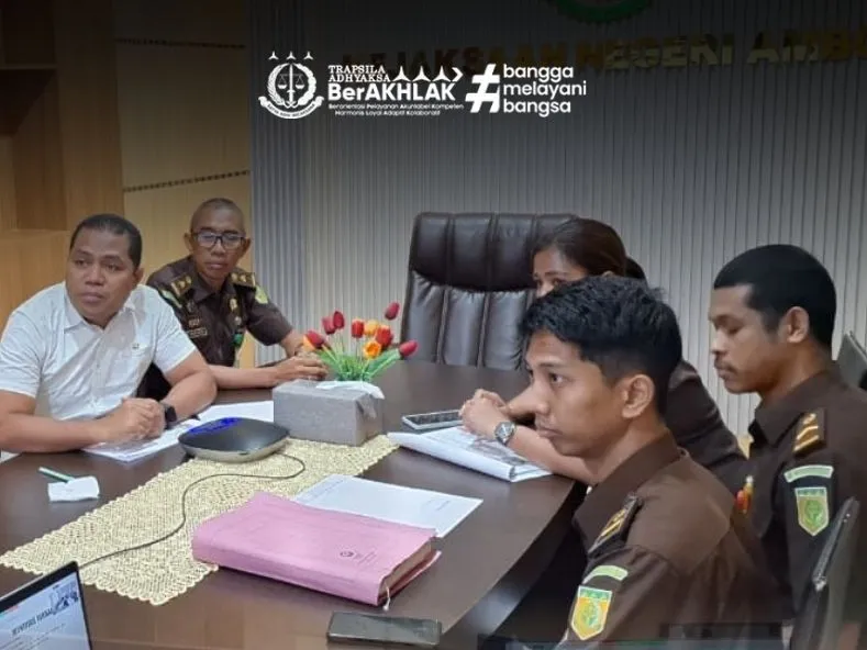 Diajukan Wakajati Maluku, JAM PIDUM Kejagung Menyetujui Permohonan Restorative Justice Perkara Narkotika di Kejari Ambon