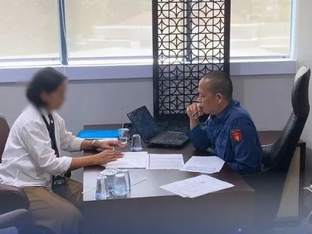 Penyidik Kejati Kalbar periksa saksi perkara korupsi pertambangan di Gedung Bundar JAM PIDSUS