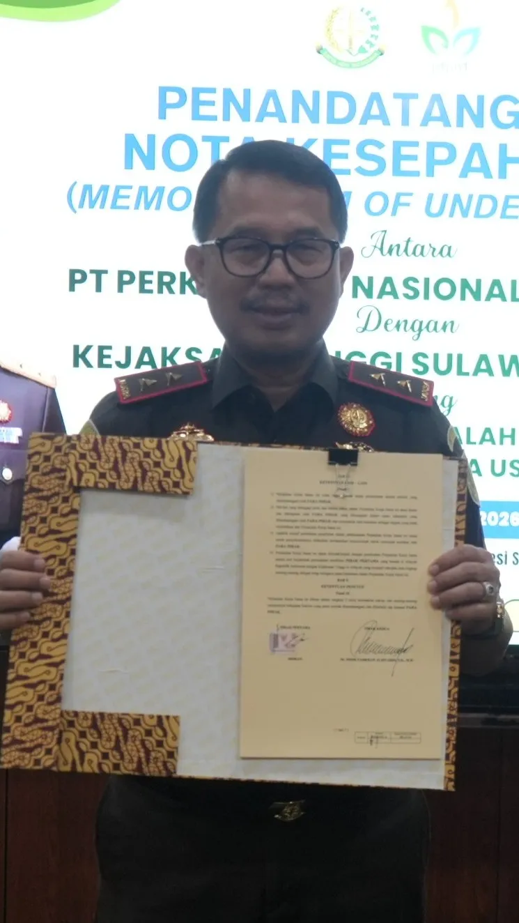 Amankan Aset Negara, Kejati Sulsel dan PTPN I Regional 8 Teken MoU Penanganan Masalah Hukum Datun