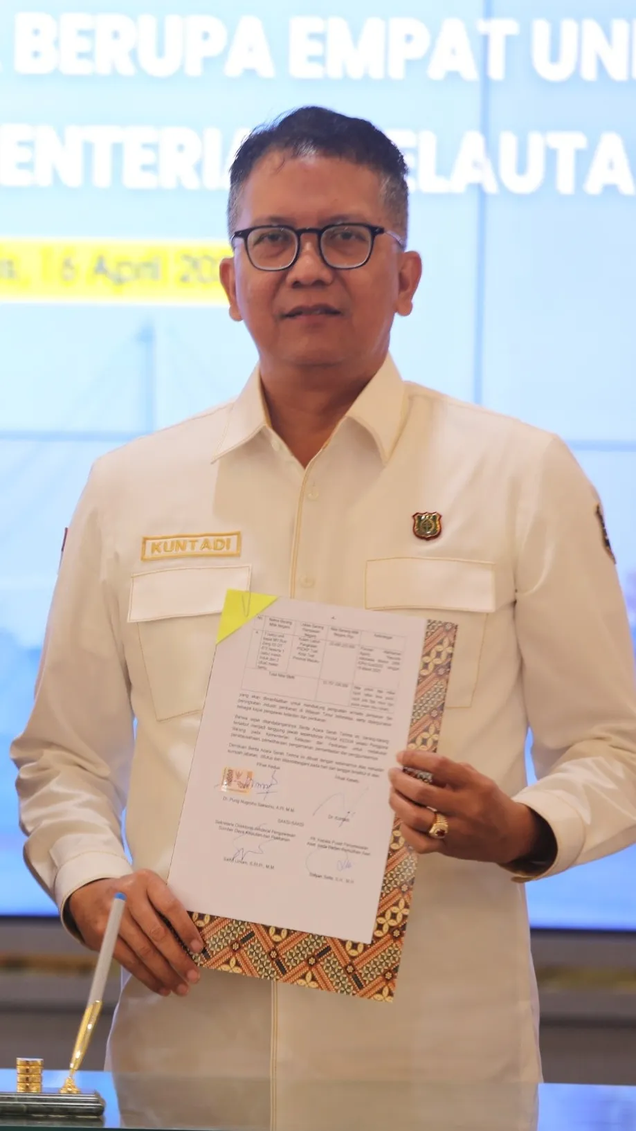 Perkuat Sinergi Penegakan Hukum,  BPA Kejaksaan RI Serah Terimakan 4 Kapal BMN yang Berasal dari BRN kepada KKP