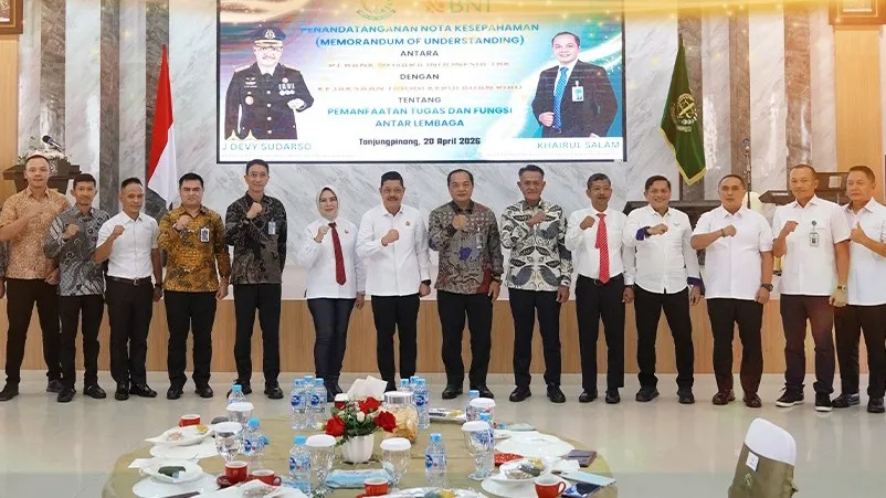 Kejati Kepri dan BNI Wilayah 02 Jalin Kerja Sama Bidang Datun untuk Perkuat Sinergi dan Kepastian Hukum