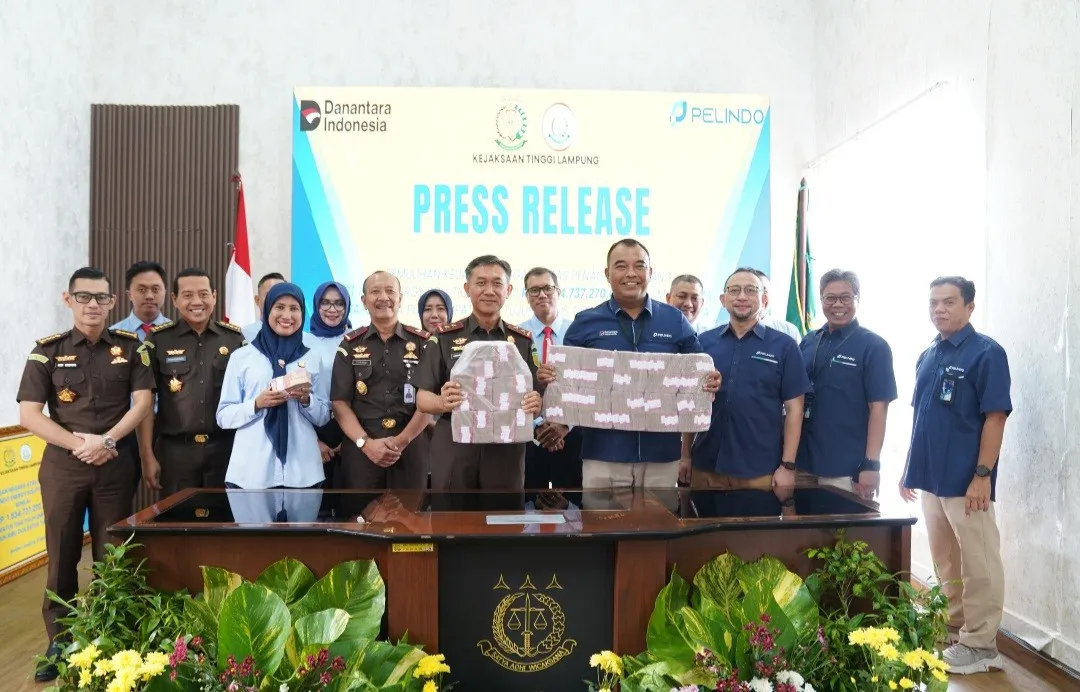 Datun Kejati Lampung Pulihkan Keuangan Negara Rp1,53 Miliar