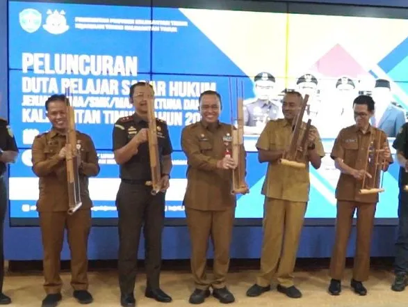 Resmikan Pemilihan Duta Pelajar Sadar Hukum Tahun 2026, Kajati Kaltim Berharap Lahir Agen Perubahan dan Role Model Sadar Hukum