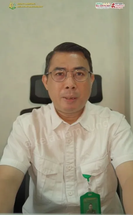 Kasi Penkum Kejati Lampung Ricky Ramadahan, S.H., M.H