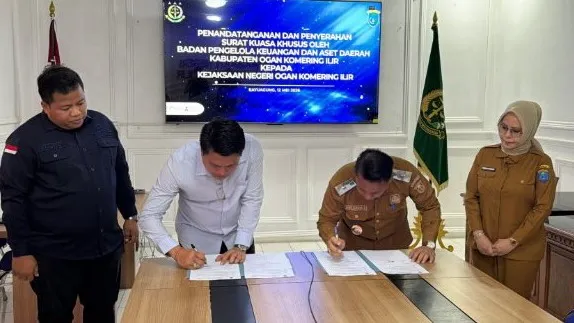 Kejari OKI Terima 981 SKK Terkait Pengamanan Aset Daerah