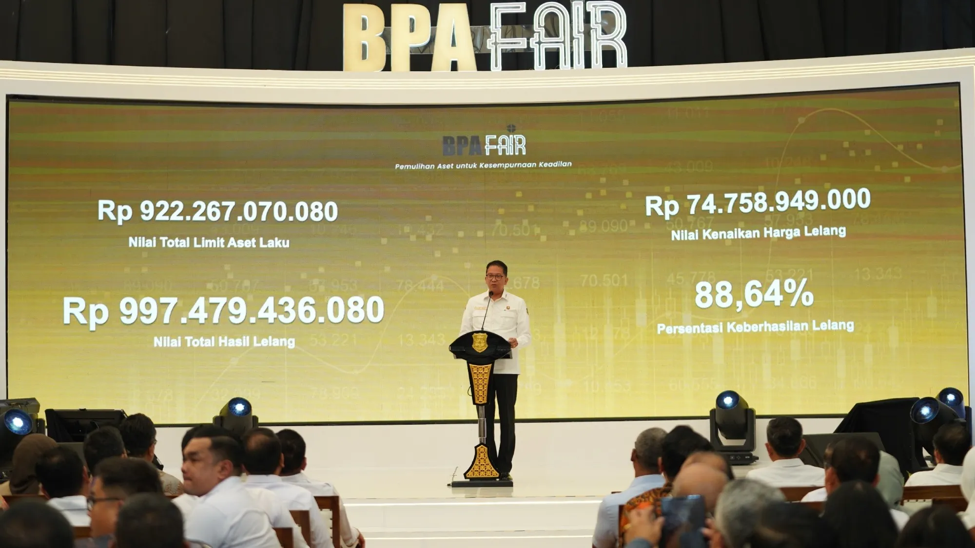 Resmi Ditutup Jaksa Agung, BPA Fair 2026 Cetak Hasil Lelang Hingga Rp997,4 Miliar