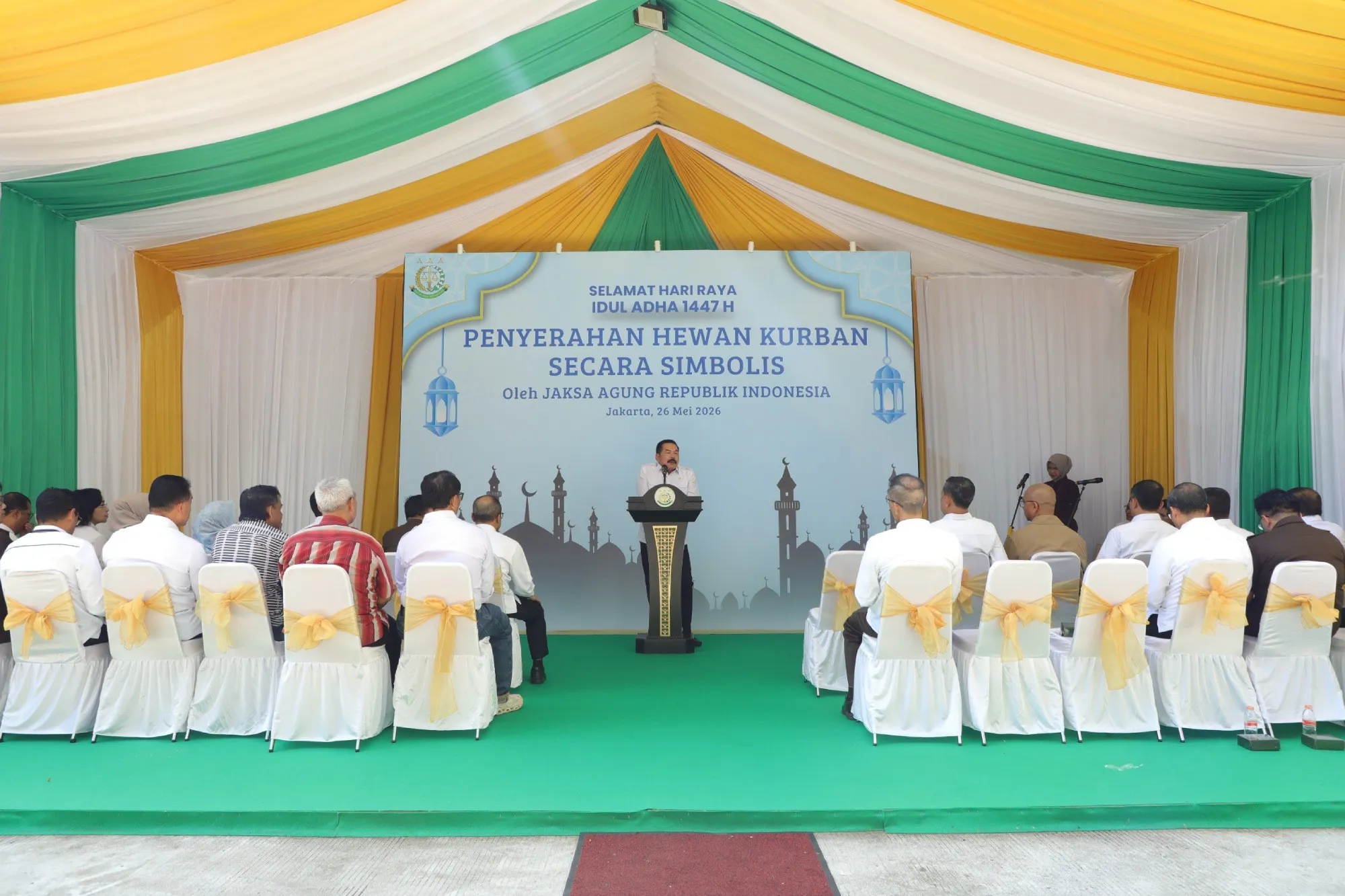 Sambut Idul Adha 1447 H, Jaksa Agung Serahkan Hewan Kurban Sebagai Simbol Ketaatan dan Kepedulian Sosial