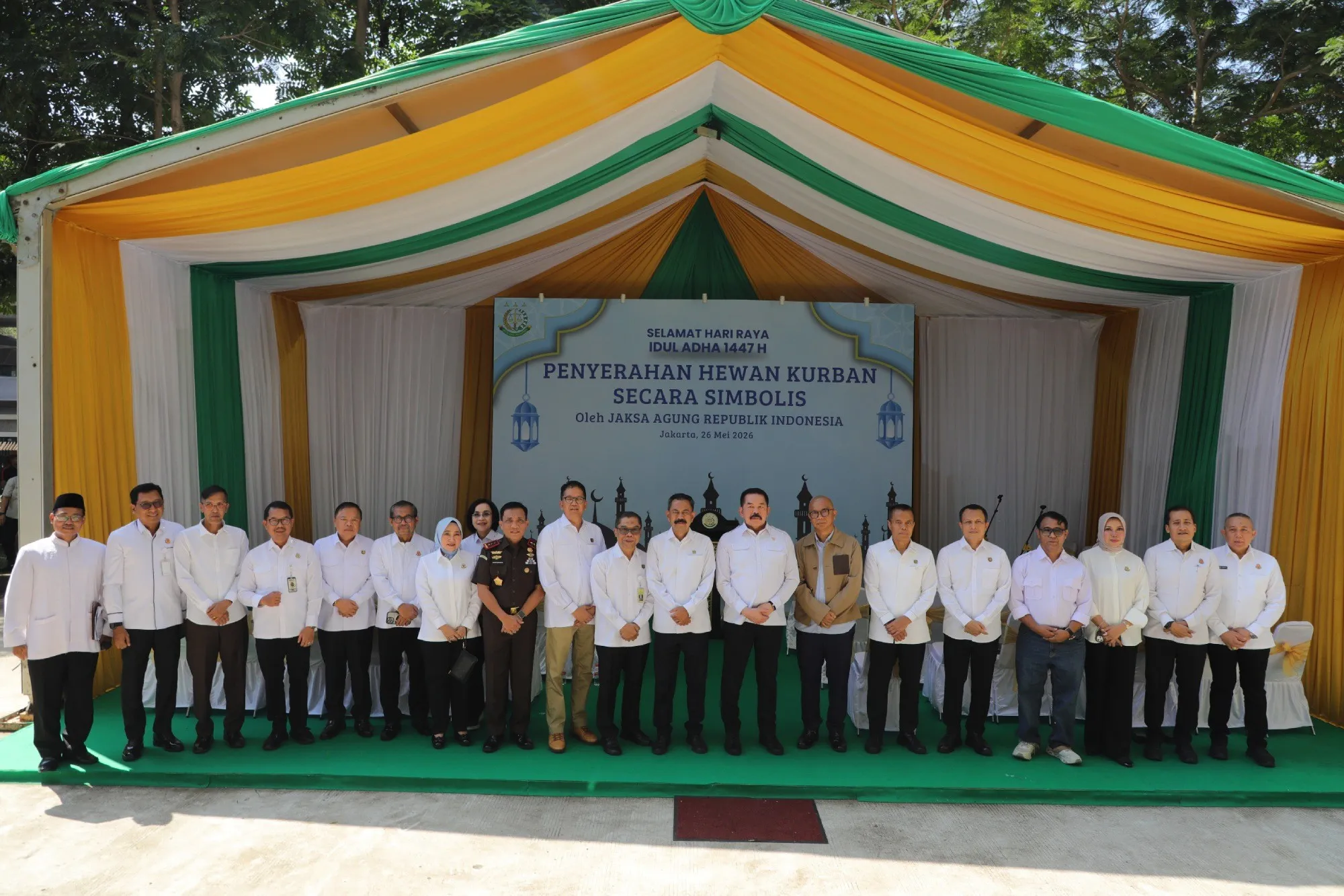 Sambut Idul Adha 1447 H, Jaksa Agung Serahkan Hewan Kurban Sebagai Simbol Ketaatan dan Kepedulian Sosial