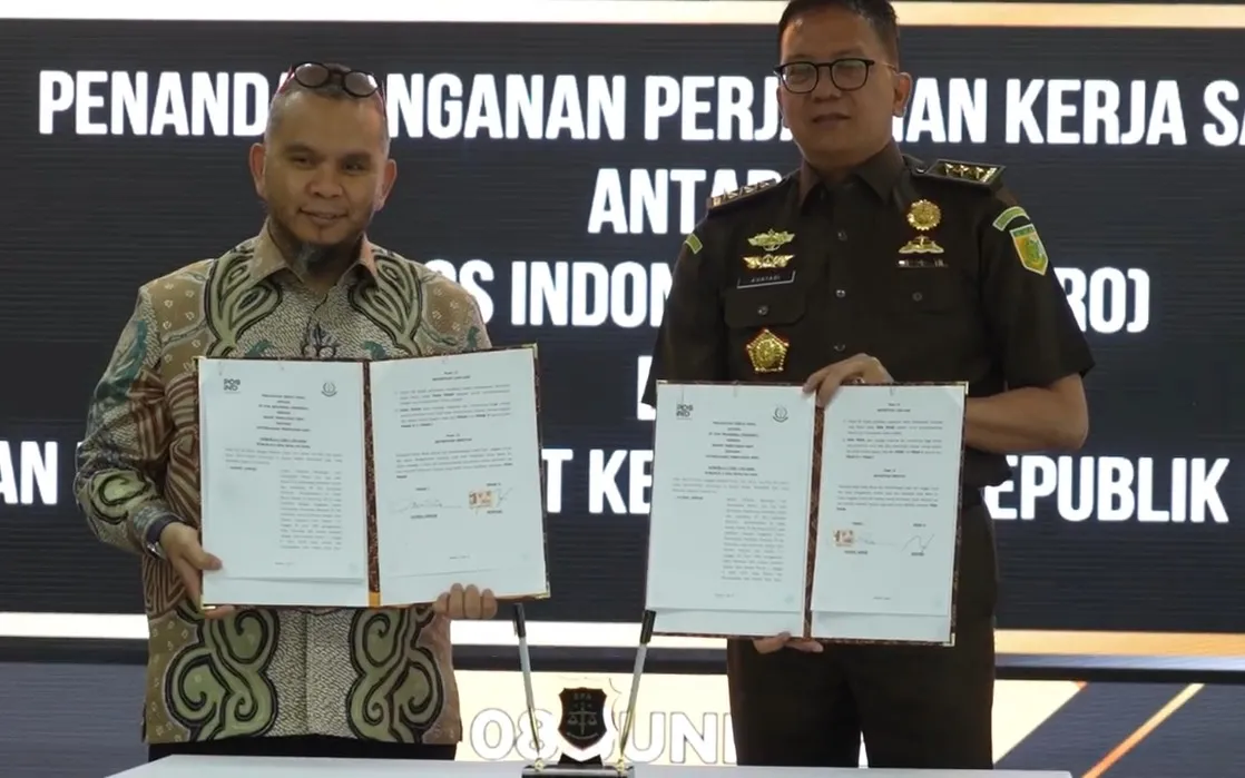 BPA Kejaksaan RI dan PT Pos Indonesia menjalin kerja sama terkait pemulihan aset