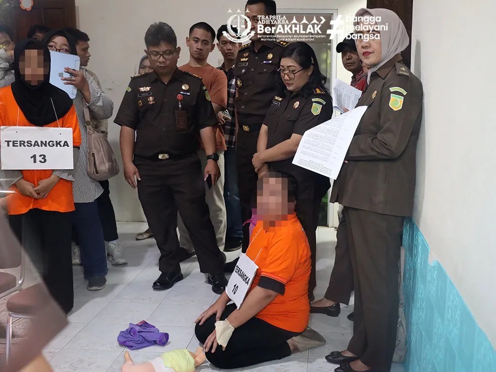 Kejati DIY Hadiri Rekonstruksi Kasus Kekerasan Anak di Day Care Yogyakarta