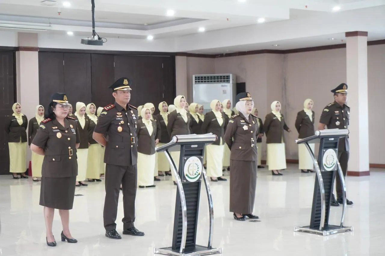 Kajati Dr Sila H Pulungan Lantik Kajari Tana Toraja dan 2 Koordinator pada Kejati Sulsel