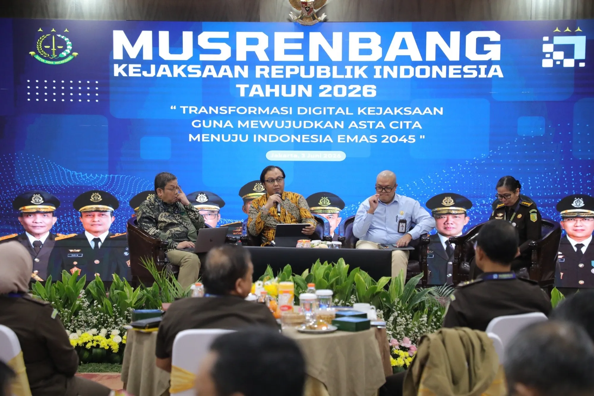Musrenbang Kejaksaan 2026 membahas dua fokus utama Kejaksaan TA 2027